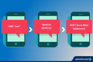 HDFC Mini Statement Toll-free Number, SMS Banking, Mobile Banking