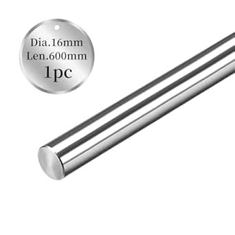Linear Motion Rod 1pc 16mm x 600mm (0.629 x 23.62 inches) Metric Case ...