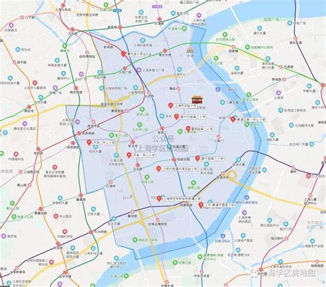 2020年最新上海黄浦区学区房地图（小学）_居委