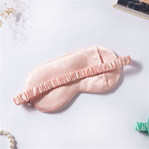 Luxury Sleep Satin Eye Mask Pastel Pink Online - Premium Eye Mask ...