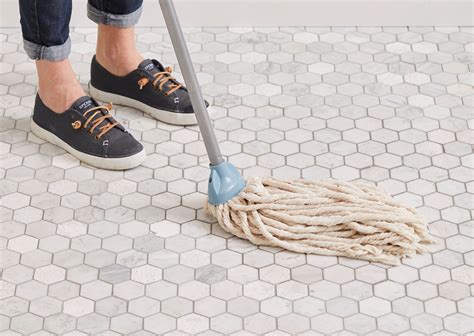 Mopping Ceramic Tile Floors