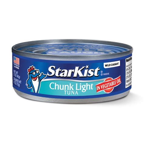 Buy StarKist Chunk Light Tuna in Vegetable Oil, 5 Ounce Can Online at ...