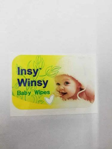 Wipe Sticker - Baby Wipe Sticker Manufacturer from Noida