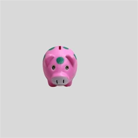 Neoinsta Mini Very Small Size Plastic Pig Piggy Bank | Money Bank ...