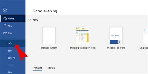 Image result for Word File Set Password