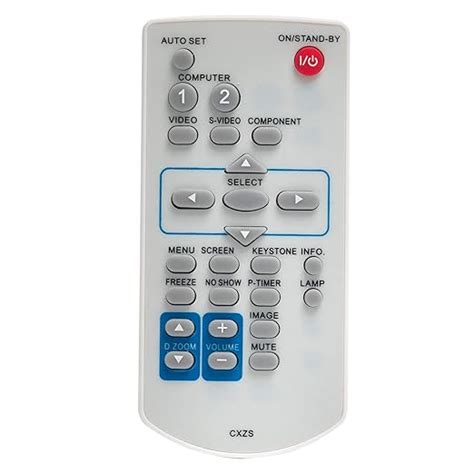 New CXZS Remote Control for Eiki Projectors LC-XBL21W LC-XBL25 LC-XBL26 ...