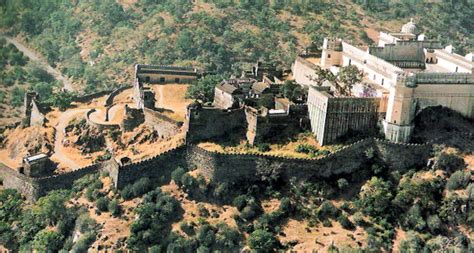 Kumbhalgarh Fort in Rajsthan, Indien