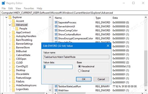 Image result for Automatically Hide Taskbar in Desktop Mode