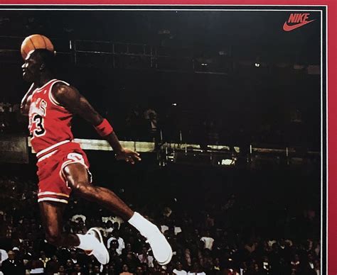 Michael Jordan Nike Poster