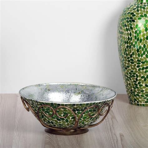 Buy Galaxy Tear Mosaic Big Bowl With Stand from Home Centre at just INR ...