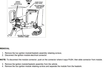 Image result for Ford Ignition Control Module Location
