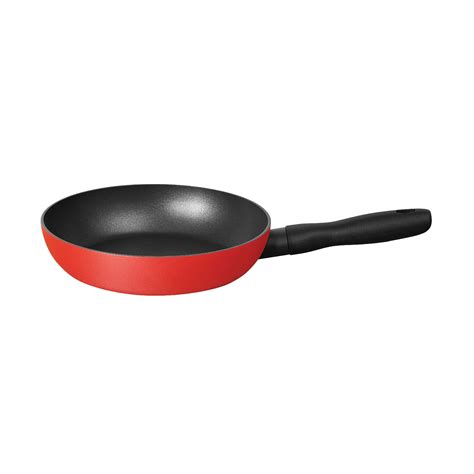 Meyer Bauhaus Nonstick Open Frypan, 20 cm, Red