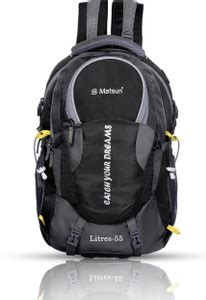 Matsun Large 55 L Laptop Backpack Premium Waterproof Bag For Travelling ...