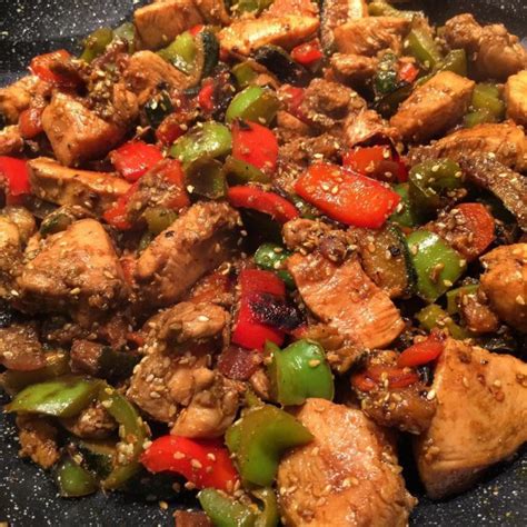 Wok de poulet et légumes - Open Time