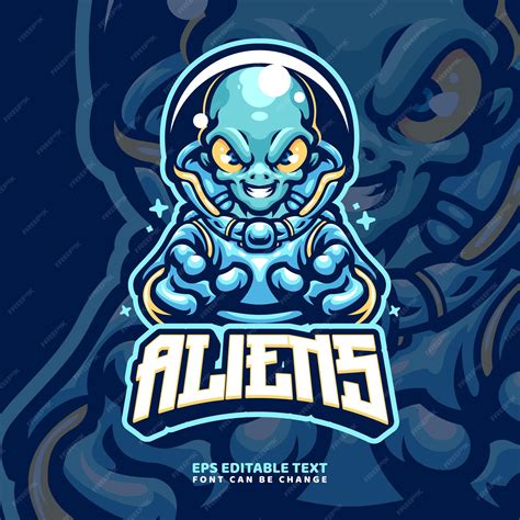 Alien Mascot Logo 的图像结果