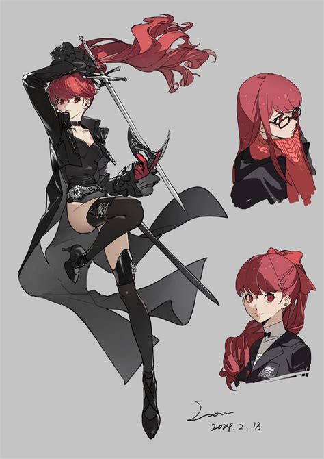 yoshizawa kasumi :: Persona 5 :: Persona :: Zhibujiloom :: art девушка ...