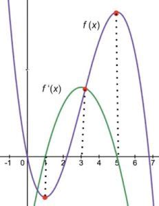 Image result for Derivative Function Graph