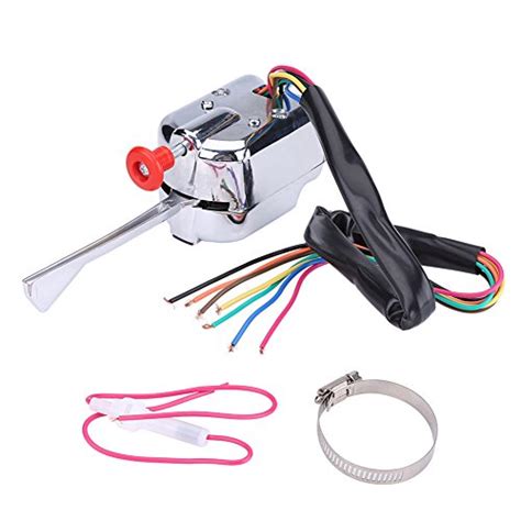 12v Universal Street Hot Rod Chrome Turn Indicator Switch Car ...