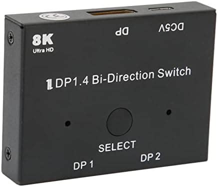 DisplayPort Switch, 2x1/1x2 DisplayPort Bidirectional Converter ...