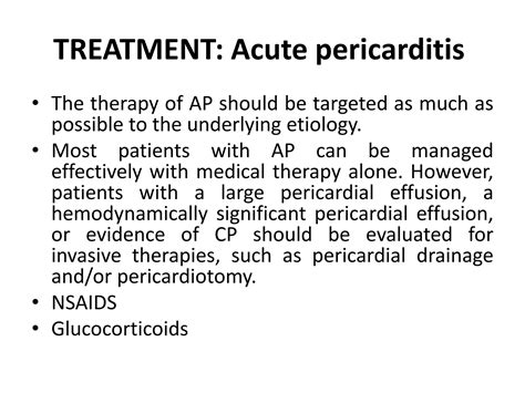 Pericarditis | PPTX