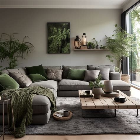 Transform Your Space with These Grey Sofa Living Room Ideas: Modern ...