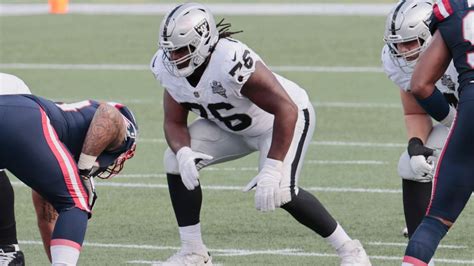 Raiders' offensive line depth chart: How the unit could look vs. Bucs ...