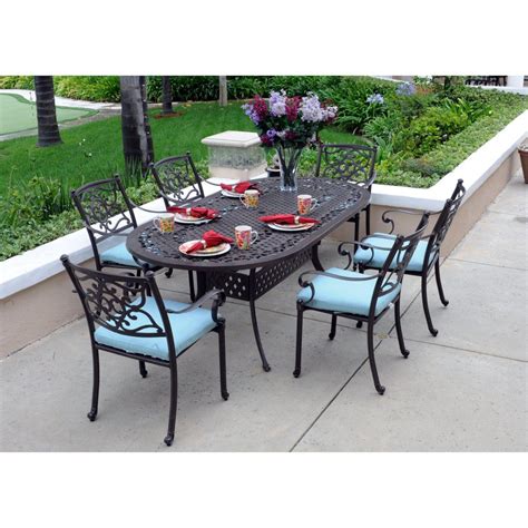 Cast Aluminum Outdoor Dining Set