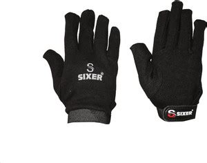SIXER Cricket Batting Inner Gloves, Full Fingers for Youth & Men Inner ...