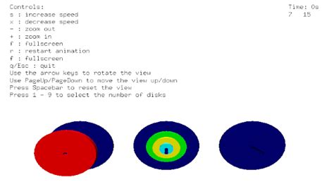 OpenGL Projects: Tower of Hanoi Simulation