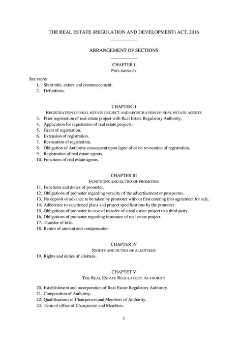 RERA Act 2016 - old RERA act - THE REAL ESTATE (REGULATION AND ...