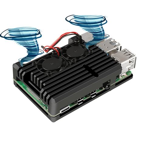 Raspberry Case, Passive Metal Heatsink, Designed for India | Ubuy