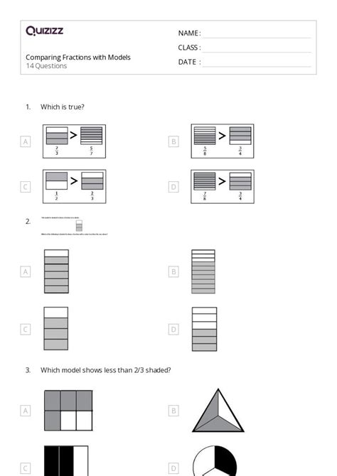 Image result for Fraction Model for Class 5