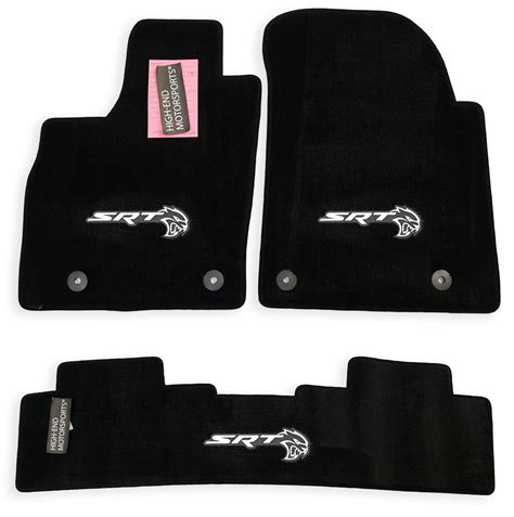 Dodge Durango SRT Hellcat Floor Mats - Premium Upgrade
