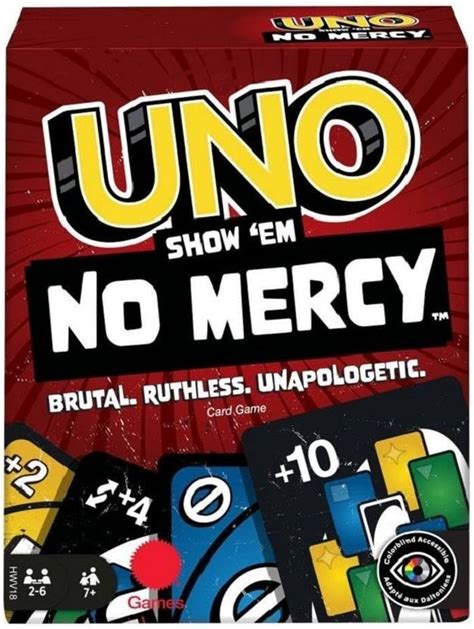 Teqbot UNO Show em No Mercy Cards Game Family Parties and Travel For ...
