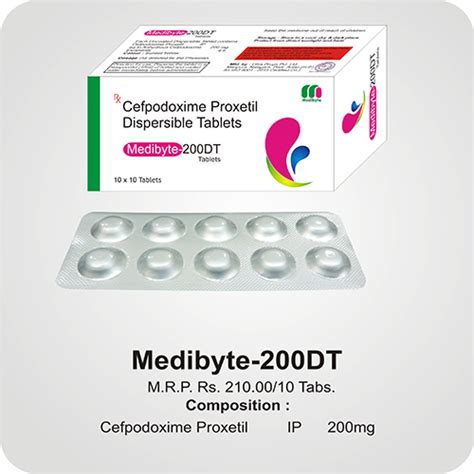 MEDIBYTE-200 DT Tablets Medibyte A Division of Dr. Kumars Pharmaceutic