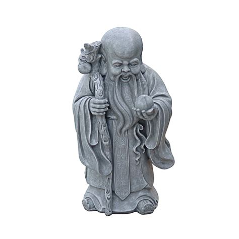 Design Toscano Shou Xin Gong: Chinese God of Longevity Statue : Amazon ...