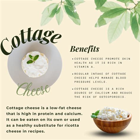 Why eat Cottage Cheese? | Cheese benefits, Benefits of cottage cheese, Food health benefits