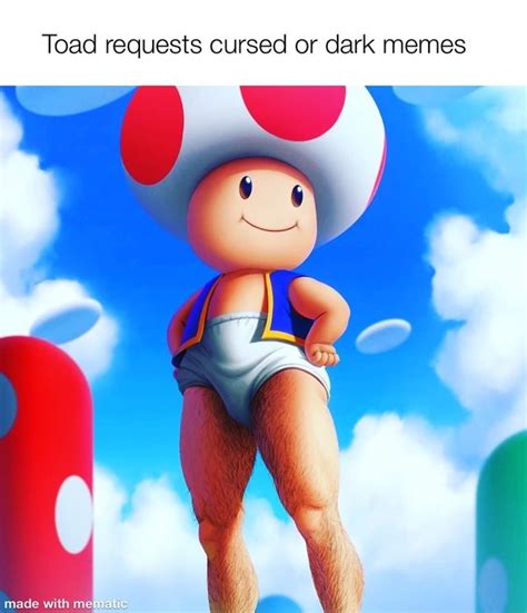 Image result for Cursed Toad Meme