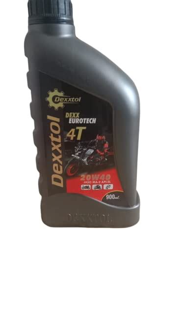 DEXX EUROTECH 4T 20W40 900ML. : Amazon.in: Car & Motorbike
