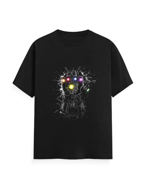 Thanos Hand Tee | Cotton Graphic T-Shirt | DK CLASSIC FOX – DK Classic Fox