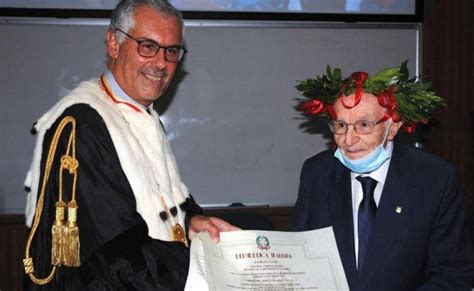 98岁硕士毕业！意大利老人刷新自己的纪录，两年前本科毕业_帕泰尔诺_大学_巴勒莫