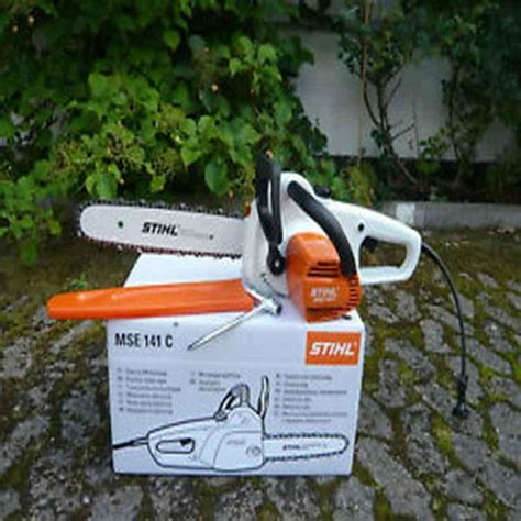 Stihl MSE 141 Electric Chainsaw with 14 inch Guide Bar - Agriculture ...