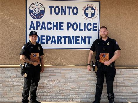 Tonto Apache officer named Officer of the Year | Crime Law Enforcement ...