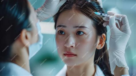 Premium Photo | Asian Chinese female doctors focus on natural beauty ...