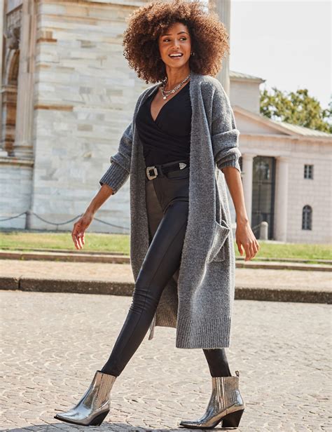 Longline Cardigan | SOSANDAR | M&S