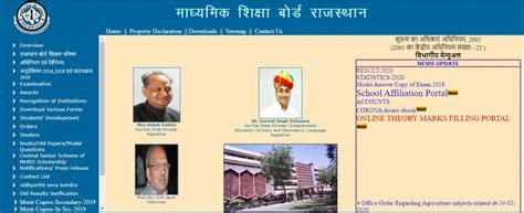 Rajasthan Board (RBSE) 10th Sarkari Result 2023 | rajresults.nic.in ...
