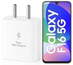 Sthetik Original 25W Charger Adapter Compatible with Samsung Galaxy S/A ...