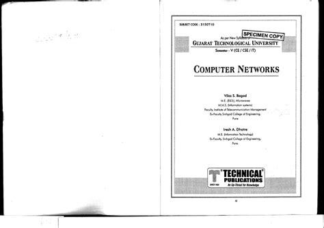 Computer Networks - Technical Publications . SEM 5 - Bachelor of ...