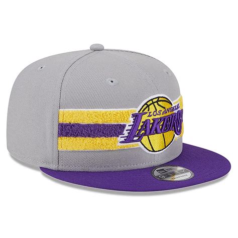 New Era Los Angeles Lakers Chenille Band 9FIFTY Snapback Hat | Academy