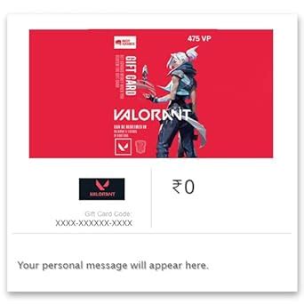 Valorant - 475 VP@ 435 INR (Riot Cash $5) | Additional 3% off via ...